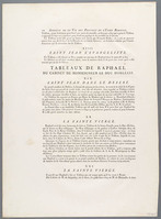 KG 14537
<br/>
Titelblad en beschrijvende tekst bij bundel reproductiegrafiek
<br/>
<em>Imprimerie Royale</em>